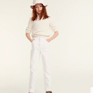 Jcrew Girls' mom-fit jean in white denim
Item BF746